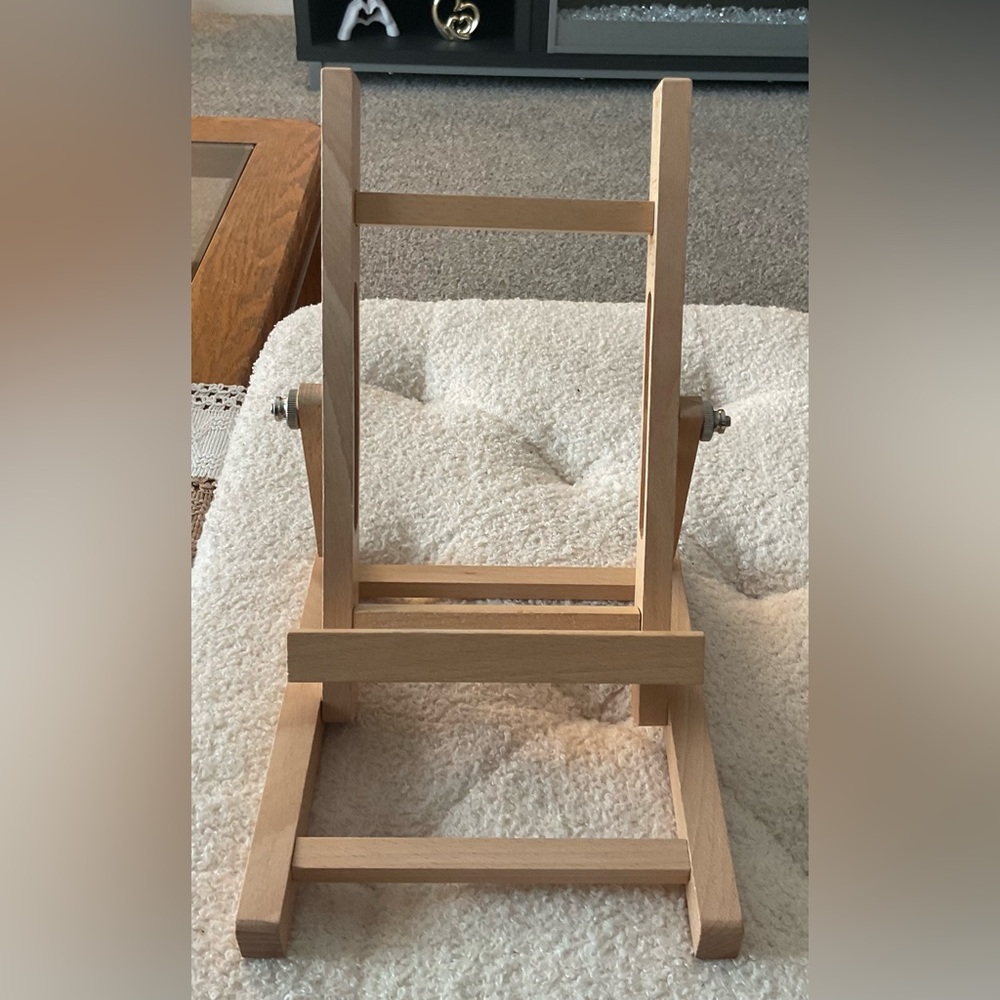 Wooden Tabletop Easel for Home Office Arts & Crafts